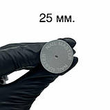 Металевий диск для педикюру (для апаратної обробки стоп і пальців ніг) 15 мм, фото 3