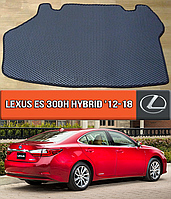 ЕВА коврик в багажник Лексус ЕС 300 гибрид 2012-2018. EVA ковер багажника на Lexus ES 300H