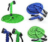 Шланг X-hose для саду Шланг для поливання поливальний шланг XHOSE Pro 15 м з розпилювачем, фото 5