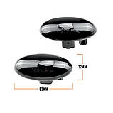 Повторювачі поворотів динамічні Peugeot 307 206 207 407 107 607 C1 C2 C3 C5 Berlingo, фото 5