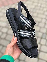 Жіночі босоніжки великого розміру 41-42 27см шкіряні на повну ногу, жіноче взуття великих розмірів