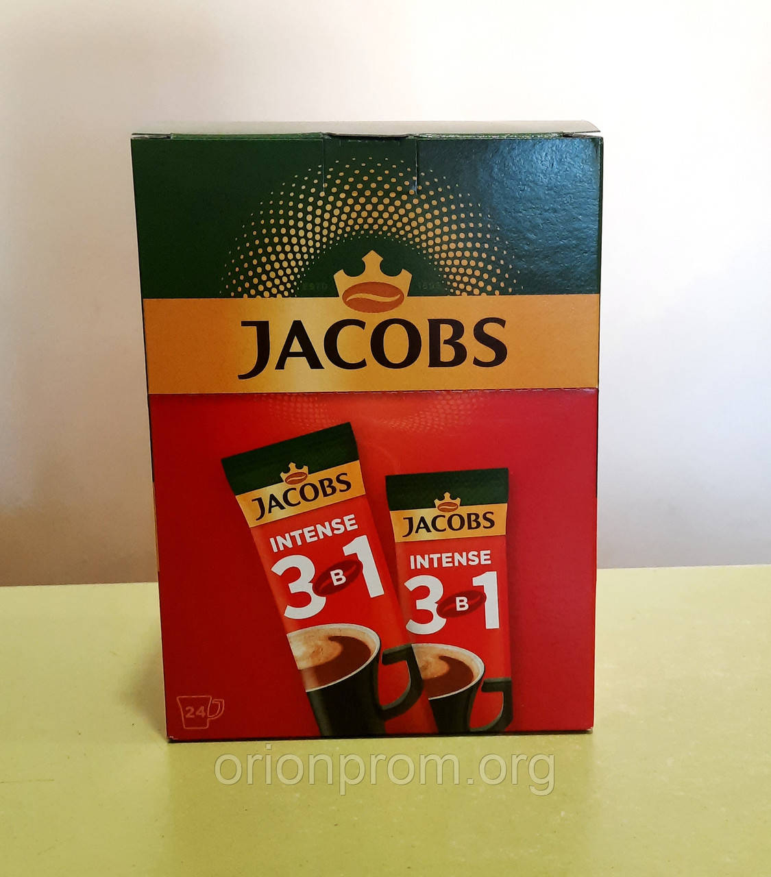 Кофейный напиток Jacobs Intense 24 стика - фото 1 - id-p159433841