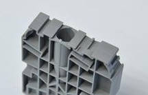 Фіксатор ВАDH торцевій 1SNA116900R2700 сірий для клем 70-95мм2 ширина 12мм (TE/АВВ)