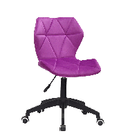 Стілець для майстра зі спинкою Torino BK Modern Office пурпуровий 1022 оксамит, фото 9