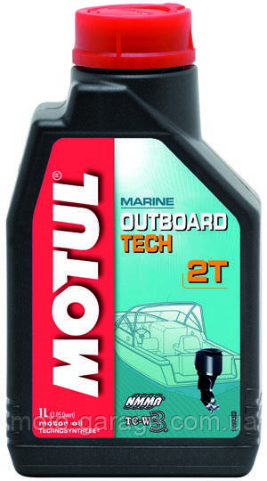 Моторна олива 2T Motul Outboard Tech напівсинтетична