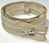 Блискавка Трактор тип 5 «Косий зуб». (Два бігунка) Роз'ємна 120 см, фото 2