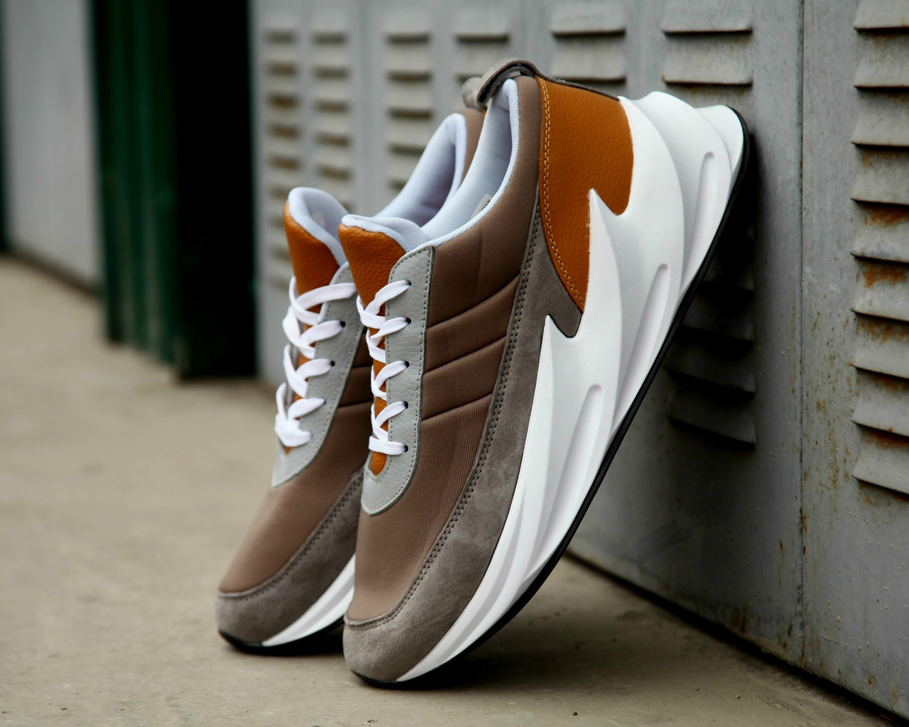 Кросівки Adidas Sharks Brown Grey White