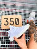 Кросівки Adidas Yeezy Boost 350 V2 Triple White, фото 3