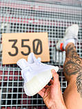 Кросівки Adidas Yeezy Boost 350 V2 Triple White, фото 6