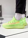 Кросівки Adidas Yeezy Boost 350 V2 Glow, фото 5