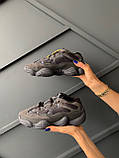 Кросівки Adidas YEEZY 500 "Utility Black ", фото 3