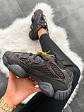 Кросівки Adidas YEEZY 500 "Utility Black ", фото 6