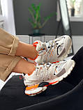 Кросівки Balenciaga Track Trainer "White/Orange", фото 5