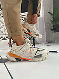 Кросівки Balenciaga Track Trainer "White/Orange", фото 6
