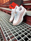 Nike air max 97 "Pink/White", фото 3