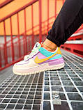 Nike Air Force 1 Shadow Blue-Pink, фото 3