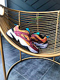 Nike M2K Tekno Womens mahogany mink-black, фото 6