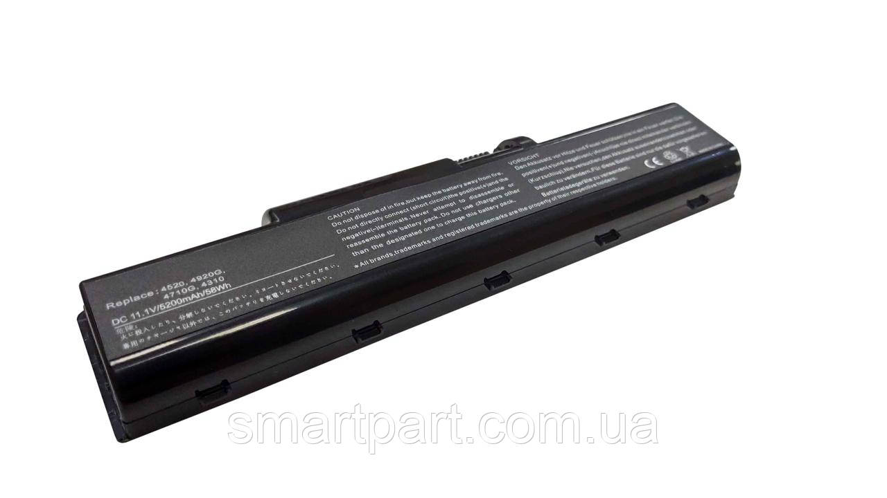 Акумулятор для ноутбука Acer AS07A31 Aspire 2930 11.1 V 5200mAh Black OEM