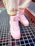 Nike Air Jordan 4 Retro Off-White "Pure Pink", фото 9