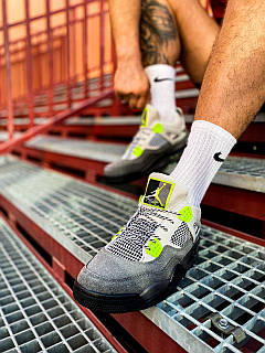 靴 Air Jordan4 Neon 30cm Nike Air Jordan 4 Neon ナイキ エアジョーダン4 ネオン 95