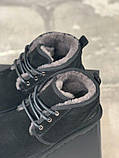 Зимові Ugg Men Neumel Black, чорні замшеві уггі мен ньюмел черевики угі Ugg Classic Short, фото 8