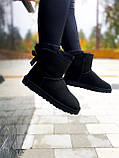 UGG Mini Bailey Bow Black, фото 7