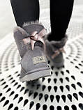 UGG Mini Bailey Bow Grey, фото 9