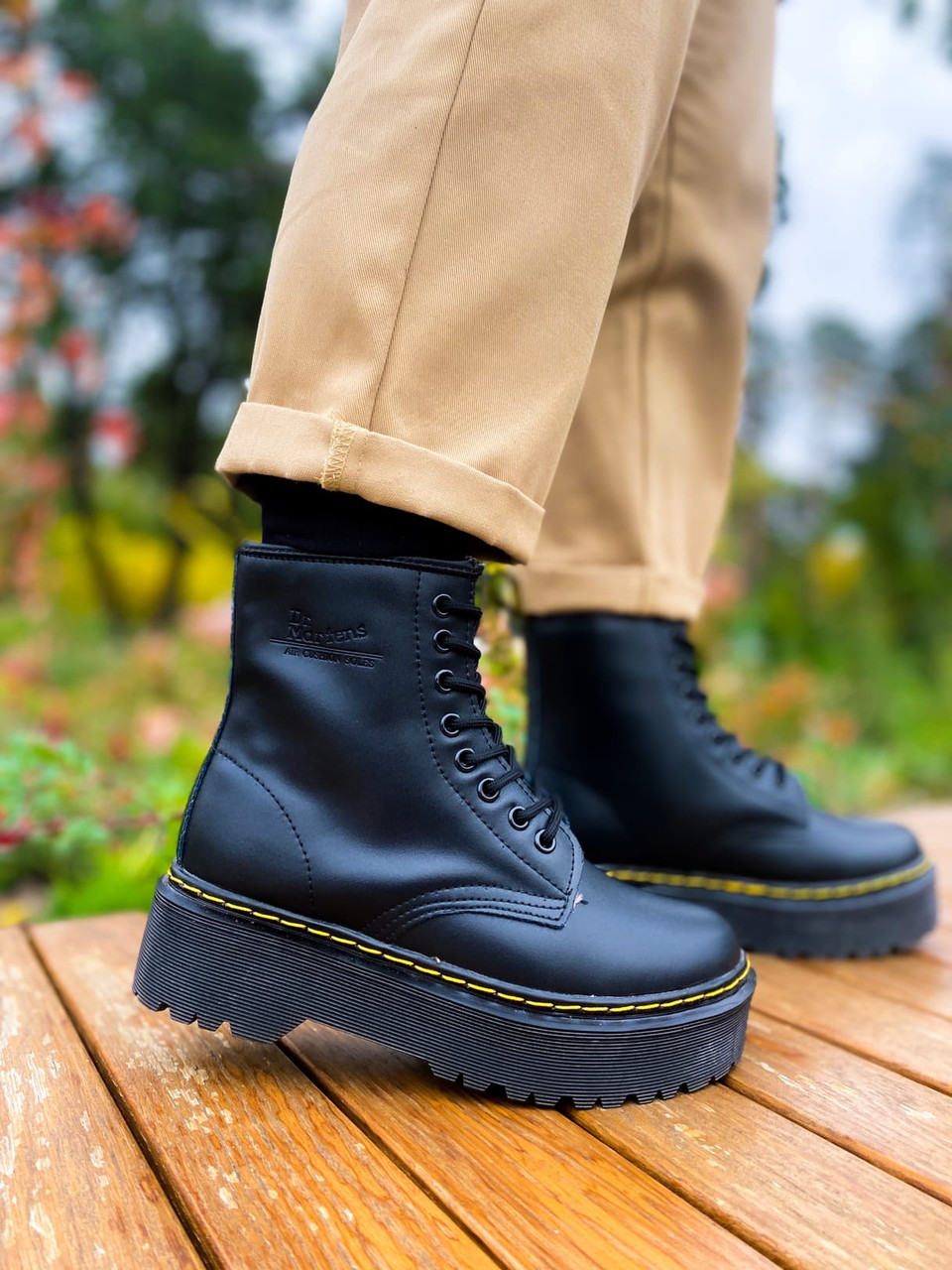 Dr.Martens Black FUR(Хутро ❄)