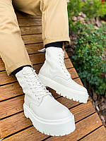 Dr.Martens Jadon White Cream (Premium Термо)