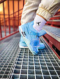 Nike Air Jordan 4 Mid "Pure Blue", фото 4