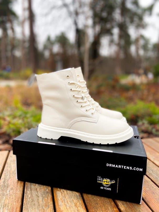 Dr.Martens 1460 White Cream Premium (FUR)