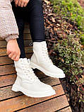 Dr.Martens 1460 White Cream Premium (FUR), фото 5