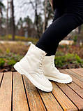 Dr.Martens 1460 White Cream Premium (FUR), фото 6