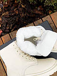 Dr.Martens 1460 White Cream Premium (FUR), фото 9