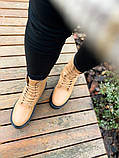 Dr.Martens Jadon Beige Patent Premium(FUR), фото 5