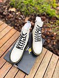 Dr.Martens Jadon "White/Black Premium(FUR), фото 7