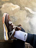 Nike Air Jordan 4 Mid OFF WHITE "BROWN", фото 4