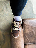 Nike Air Jordan 4 Mid OFF WHITE "BROWN", фото 6
