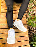 Nike Air Max 90 Leather "All White", фото 6