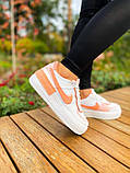 Nike Air Force Shadow "White Corall Pink", фото 3
