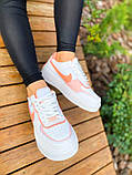 Nike Air Force Shadow "White Corall Pink", фото 4