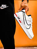 Nike Air Force 1 React "White/Black", фото 9