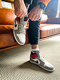 Nike Air Jordan 1 High OG Light Smoke Grey, фото 4