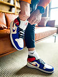 Nike Air Jordan 1 Mid Multi-color Swoosh, фото 5