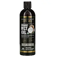 Органическое масло MCT California Gold Nutrition MCT Oil неароматизированное для энергии и концентрации 355 мл