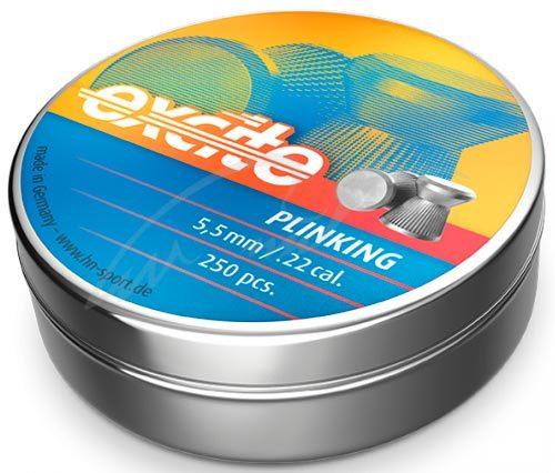 Кулі пневматичні H&N Excite Plinking. Кал. 5.5 мм. Вага - 0.83 г. 250 шт / уп