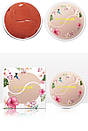 Гідрогелеві патчі для очей Sersanlove Roselle Lady Eye gel patch з гібіскусом 60 шт., фото 4