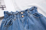 Шорти жіночі джинсові, висока талія!, фото 5