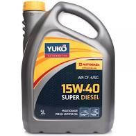 Моторное масло YUKO Super Diesel 15w40 CF-4/SG, 1л Для атмосферных и турбированных дизельных двигателей 5