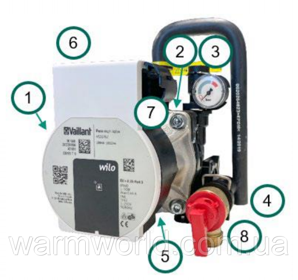 Циркуляційний насос - ecoTEC plus VU 10CS/1-5 (N-INT2)